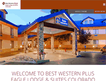Tablet Screenshot of eaglelodgecolorado.com